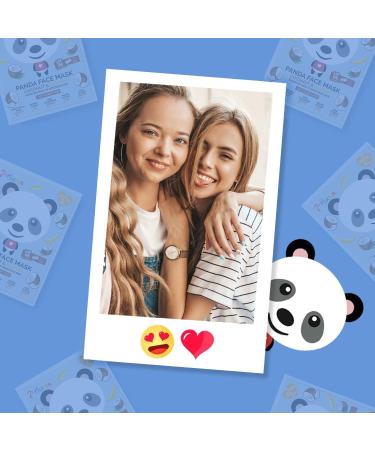 7th Heaven 'Panda Party' Coconut & Banana Face Mask Set to Moisturize & Hydrate Skin - Great for All Skin Types (4 pcs) - Buy Online on GoSupps.com