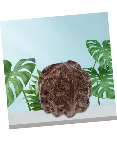 Partykindom Wenwan Handle Fake Peach Core Statue - Hand-Carved Wood Peach Decoration | Vietnamese Agarwood Fruit Carvings - Buy Online on GoSupps.com