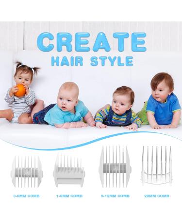 Quiet Baby Hair Clippers - Rechargeable, Waterproof Trimmer for Kids with Autism - Ceramic Blade Haircut Kit - Buy Online on GoSupps.com