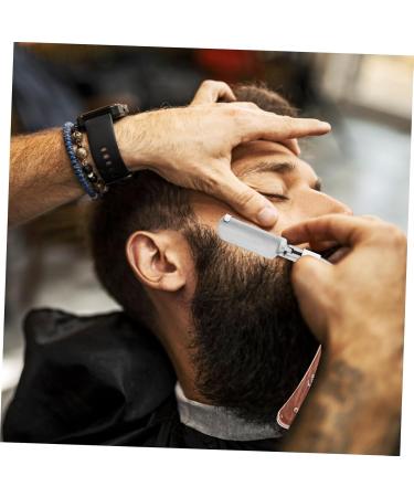 Frcolor 2-in-1 Facial Hair & Eyebrow Scissors - Ergonomic Razor Blades for Men & Women - Travel-Friendly Beard Care Tool - Buy Online on GoSupps.com