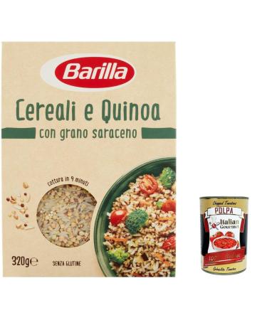 Italian Gourmet E.R. Barilla Cereals and Quinoa gluten-free gluten-free mixture of cereals and quinoa gluten-free 320 g + Italian gourmet pulp 400 g