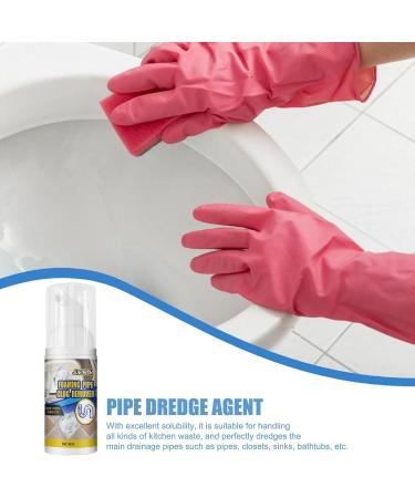 Quick Foaming Toilet Cleaner | Multifunctional Toilet Cleaning Agents - Powerful Active Dredging Agent Removes Hair Soap Scum Blockages Aezon - Buy Online on GoSupps.com