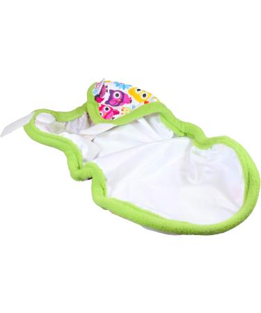 Buy Petit Lulu Newborn Overpants (2-6 kg) for Cloth Diapers - Velcro Baby Elephants (Blue) | International Shipping Available - Buy Online on GoSupps.com