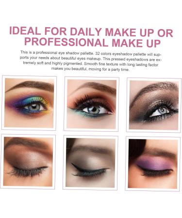 Mipcase Eye Shadow Palettes 1pcs 32 Makeup Palette Eyeshadow Powder Eyeshadow Matt Eyeshadow Palette Purse Diamond 1 count (Pack of 1) Pink - Buy Online on GoSupps.com