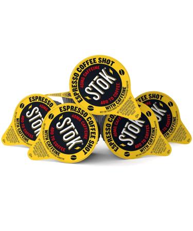 100 SToK Caffeinated Unsweetened Black Coffee Shots. Espresso,Unsweetened 100 Count (Pack of 1) - Buy Online on GoSupps.com