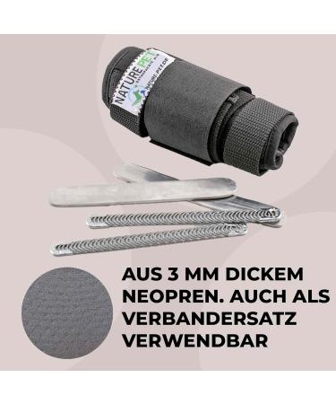 NATURE PET Premium - Dog Carpal Splint/Dog Brace/Front Legs - Grey - L - Buy Online on GoSupps.com