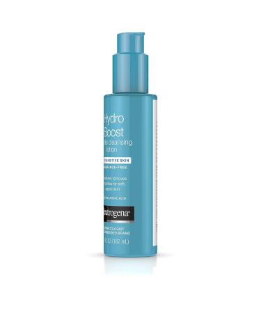Neutrogena Hydro Boost Gentle Cleansing Lotion 5 oz - Fragrance-Free Moisturizing Cleanser for All Skin Types - International Shipping Available - Buy Online on GoSupps.com