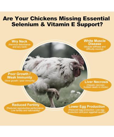 E+S Poultry Vitality Formula | Selenium for Chickens and All Poultry | Nutrient Support Liquid for Energy Balance and Mobility | Feed Mix Additive for Healthy Growth - Buy Online on GoSupps.com
