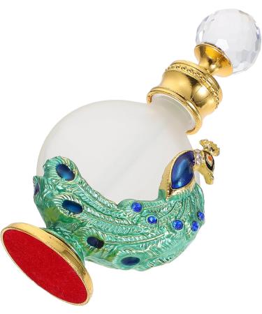FRCOLOR 1Pc peacock essential oil bottle glass perfume bottle parfum for women empty essential oil container dispenser container cosmetic travel containers Dropper Bottle Miss vial filling - Buy Online on GoSupps.com