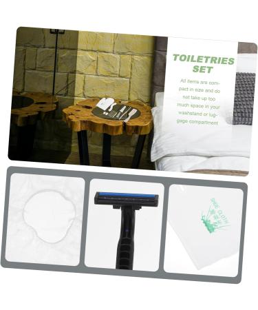 Shop Tovinanna 1 Set: Essential Personal Hygiene & Travel Cleaning Kit - Durable Fabric Toiletries Bag for Hotel & Travel Needs - International Shipping Available - Buy Online on GoSupps.com