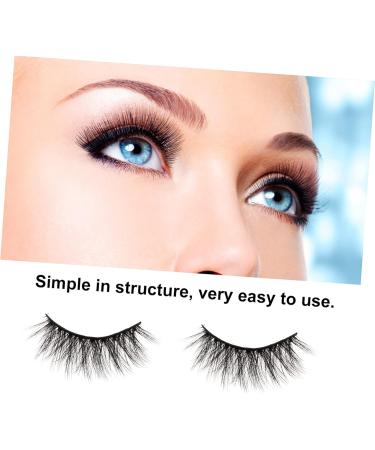 minkissy 2 Boxes 6d False Eyelashes Makeup Accessory False Eyelash Beauty Woman Beauty Eyelashes Fake Lashes Girl Makeup False Eyelash Lash Extension Accessories Wispy Lashes Chemical Fiber - Buy Online on GoSupps.com