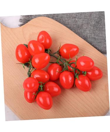 Alipis Simulated Small Tomatoes Fruit Home Decor Cherry Photography Props Party Decor Home Ornament Home Supplies Red Household Early Teaching Aids Foam Red 4.00X2.00X2.00CM - Buy Online on GoSupps.com
