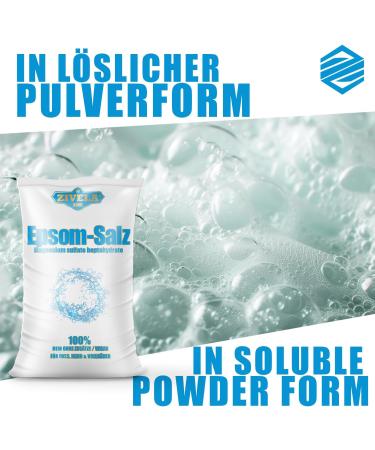 Epsom Bath Salt 10kg | Epsom Bath Salt 10kg | Epsom Salt Magnesium Sulphate | Pharmaceutical Grade - 100% Pure | Natural Salt - Buy Online on GoSupps.com
