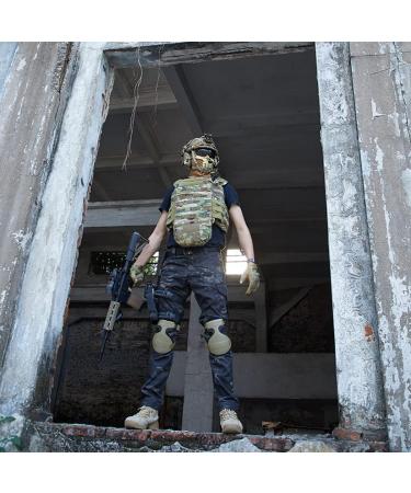 IDOGEAR GL Tactical Pants Multicam Combat Pants - Slim Fit Style C Ranger Green 32W x 32L | Airsoft, Military, Hunting, Paintball Outdoor Sports - Buy Online on GoSupps.com