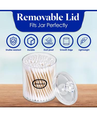2-Pack 500 Count Q-tip Cotton Swabs - Soft & Firm Buds for Hygiene & Beauty Care - Includes 2 Peaknip Holders - Buy Online on GoSupps.com