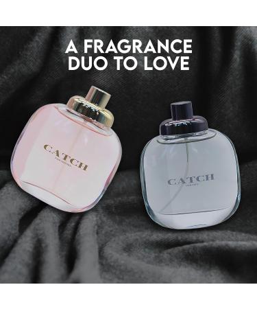 Catch Couple Set Perfume for Women/Men Eau De Parfum - Amber Floral Jasmine Bourbon Vanilla & Woods Oriental-Floral Women/Men Cologne with a Modern Twist Elegant 100ml Bottle for Best Gift - Buy Online on GoSupps.com