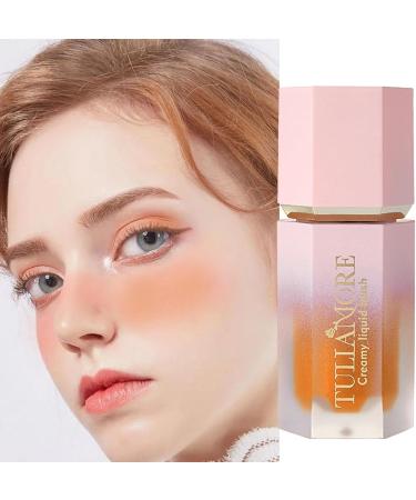 Liquid for Cheeks | Cream Makeup for Super Dewy Liquid Look for Long-Wearing Natural Look Cream Face Cheek and Lip Color for Women Fanelod 02# - Buy Online on GoSupps.com