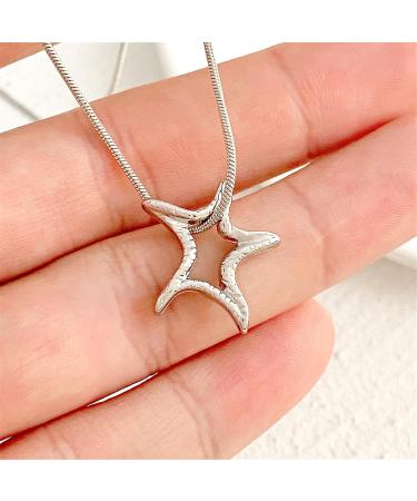 Shop Oralgos Fashionable Adjustable Necklace - Irregular Star Trailer Simple Collar & Cool Collarbone Chain - Perfect Party Jewelry - Buy Online on GoSupps.com