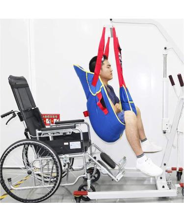 Patient Lift Medical Slings Transfer Belts Divided Leg Padded Patient Lift Sling with Head Support Heavy Duty Sling with 4 Reinforcement Straps Ideal for Disabled 507lb Weight Capacity - Buy Online on GoSupps.com