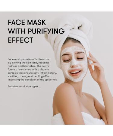 Buy Sane Purifying Face Mask - Zinc Oxide & Vitamins for Radiant Skin | Spa Cleansing & Pore Tightening | 2.54 fl oz - International Shipping - Buy Online on GoSupps.com