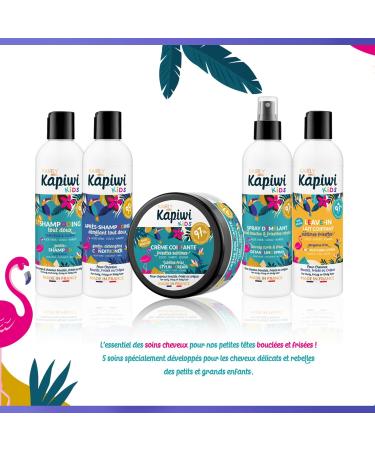 KAIRLY - Shampooing Tout Doux 2-en-1 KAPIWI Kids - Cheveux Boucl s & Corps - Nettoie Hydrate & Aide au D m lage - 500ml - 97% Naturel - Aloe Vera Coco & Karit  - Buy Online on GoSupps.com