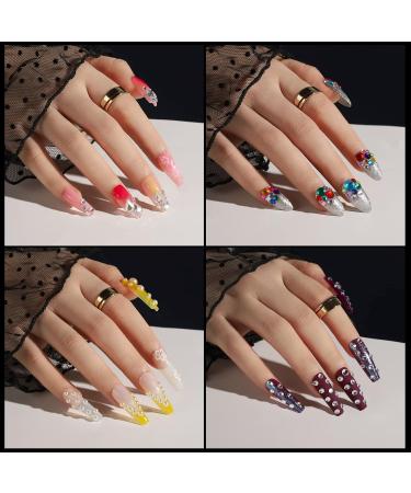 Teenitor Self Adhesive Face Gems - Festival Rhinestones for Makeup, Hair & Body - Stick On Pearls & Rhinestones Stickers - Buy Online on GoSupps.com