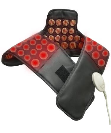 UTK Far Infrared Heating Pad for Neck and Shoulder - Natural Jade Tourmaline - 23.5X21.5 | Gift for Dad - Buy Online on GoSupps.com