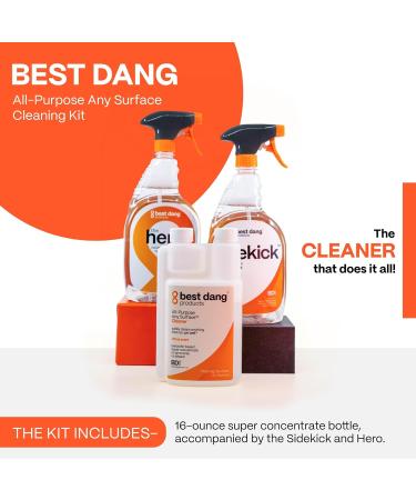 All-Purpose Any Surface Cleaning Kit | Kitchen & Household Supplies | Peroxide-Based | 16 Oz Complete Cleaning Set - International Shipping - Buy Online on GoSupps.com