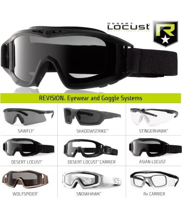 Buy Revision Military Desert Locust Goggle - Basic Solar/Light Brown | International Shipping Available - Buy Online on GoSupps.com