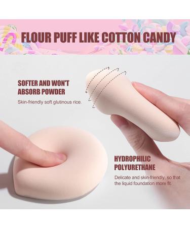 BS-MALL Foundation Puff: 2 Soft Sponge Blender Sponges for Liquid, Cream, and Powder Makeup - Buy Online on GoSupps.com