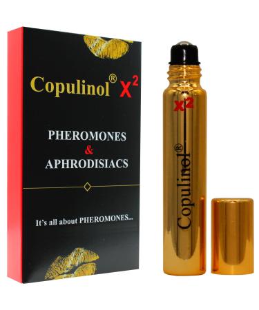 Pherolec Global COPULINOL X2 100% Pheromone for Women Strength Pheromones Perfumes for Women Cologne Essential Oil Long-lasting Infused Scent Travel Perfume For Her Fragrances 0.27 Fl. Oz Roll On