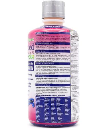 Balanced Essentials Very Berry Liquid Nutritional Supplement - 32 oz | Optimal Health & Wellness - Buy Online on GoSupps.com