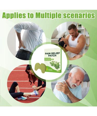 40pcs Pain Relief Corrugated Heat Patch - Original Knee Plaster for Arthritis & Muscle Pain Relief - Suitable for Shoulders Back & Knees - Buy Online on GoSupps.com