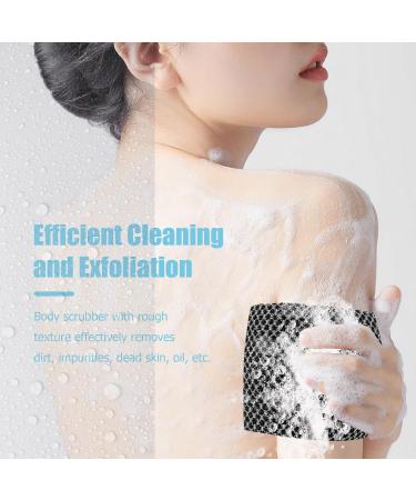 LIAMGUS exfoliating Towel Japanese exfoliating Towel exfoliating Cloth Japanese Bath Wash Scrub Cloth 3D Texture Fluffy Foam Lather Back Scrubber Dead Skin Removal Soft and Smooth Skin - Buy Online on GoSupps.com