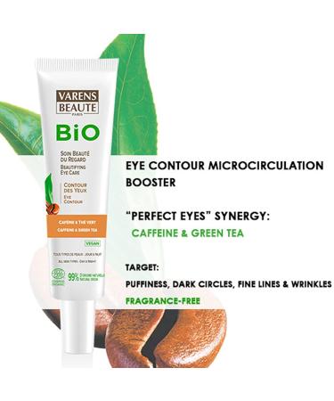 VARENS BEAUTE Eye Contour - Vegan & Cruelty-Free - For All Skin Types - 1.35 Fl Oz - Buy Online on GoSupps.com
