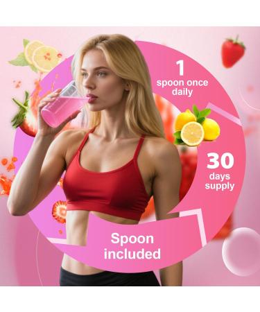 Creatine Collagen for Women Creatine Monohydrate BCAA Myo-Inositol Biotin Hyaluronic Acid Folate L Glutamine Vitamin D3 C B6 Iron Zinc D-Chiro-Maca Digestive Enzyme Probiotic Ashwagandha Magnesium 5g - Buy Online on GoSupps.com