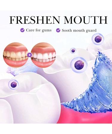 Purple Teeth Whitening Mouthwash - 20 Pcs Box | Best Rinse for Whitening & Fresh Breath - Buy Online on GoSupps.com