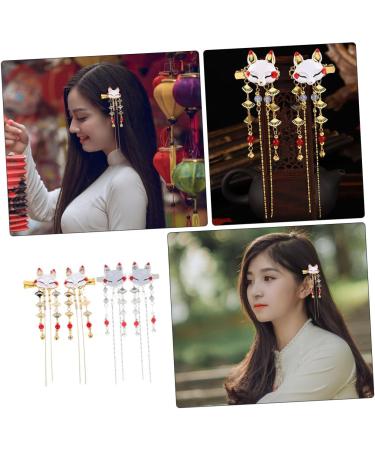 COHEALI 2 pairs hair jewelry rite ball goen party hair clips for girls hair styling accessories girls hair accessory flower girl the bell walk headgear women's hair accessories alloy - Buy Online on GoSupps.com