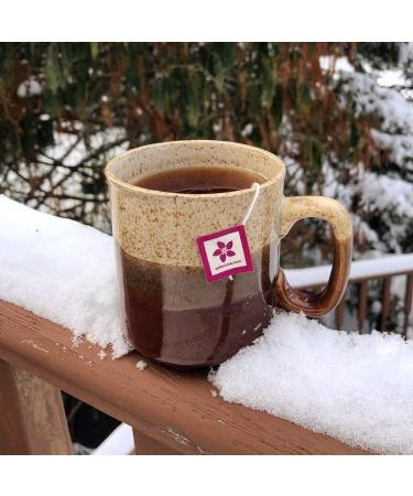 Safaroma Saffron Breakfast Tea - Organic Non-GMO and Ethically Sourced - Containing Premium Red Afghan Saffron Stigmas by Safaroma (30g - 15 Sachets) 1 Pack - 15 Sachets (Transparent & Naturally Made) - Buy Online on GoSupps.com