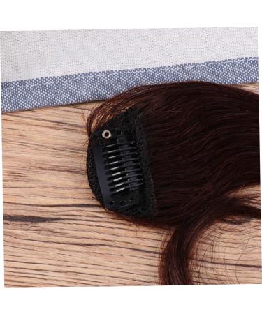 MAGICLULU Woman Fake Bang Hair Clip Front Extensions Hair Clips for Girl Hair Clips Forehead Hair Extensions Flat Hair Fringe Hair Clips for Bangs Fringe Bangs Fake Hair One Piece Wig 8.00X5.00X0.60CM As Shown - Buy Online on GoSupps.com