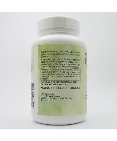 Holly Hill Health Foods Standardized Turmeric Extract 120 Vegetarian Capsules - Buy Online on GoSupps.com