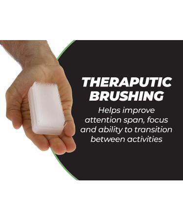 Wilbarger Therapy Brush 3 Pack - Sensory Brush for Occupational Therapy - Designed by Patricia Wilbarger - Buy Online on GoSupps.com