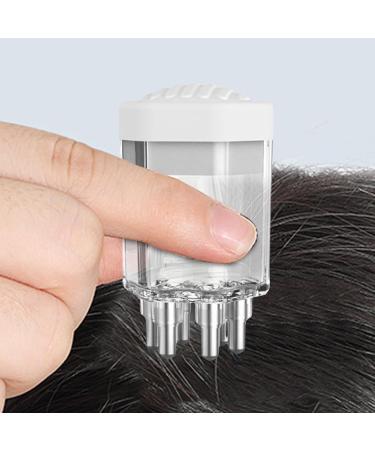 Applicator Bottle Fluid Comb - Portable Root Comb Applicator | Detachable Hair Oil Comb | Hair Scalp Oil Applicator Head Fluid Brush for Hair Care and Growth White - Buy Online on GoSupps.com