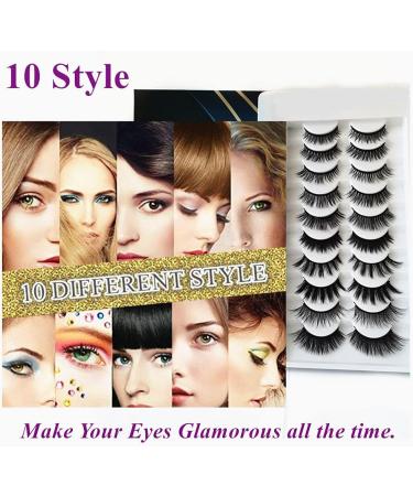 5 Pairs Reusable Magnetic Lashes and Eyeliner Kit Best Magnetic Eyeliner for Natural Magnetic Lashes Set Comes with 2 Tubes of Magnetic Eyeliner - Buy Online on GoSupps.com