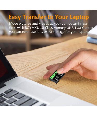 32GB BOYMXU Professional 1000x Class 10 U3 Memory Card | Up to 95MB/s | Compatible with Cameras & Camcorders | Green/Black - Buy Online on GoSupps.com