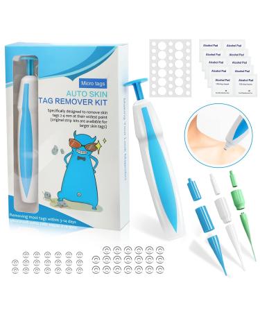Remove stem warts fast kit Skin Tag Remover Kit 2 in 1 for micro to large (2 mm 8 mm) safe and painless painless stem warts removal safe for most body parts