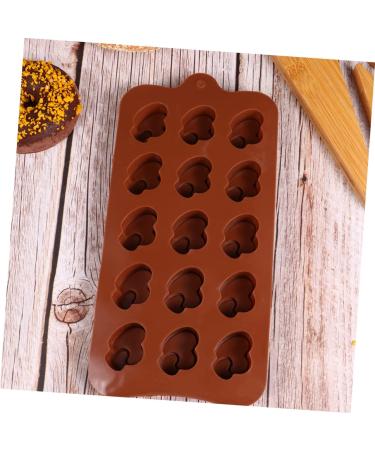 PRETYZOOM 6 Pcs Heart Silicone Molds Gum Paste Molds Chocolate Bar Molds Silicone Lollipop Mold Cupcake Molds Cookie Mould Semi Sphere Silicone Alphabet Silicone Molds Suite 3D Flower Shape - Buy Online on GoSupps.com