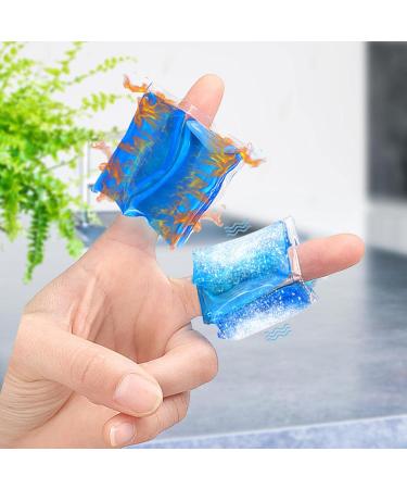 Finger Ice Pack Compression Sleeve Reusable Cryotherapy - for Toes Thumbs Freezer Wrap Finger Care for Sprains Tendonitis Injuries Gyouza Small - Buy Online on GoSupps.com