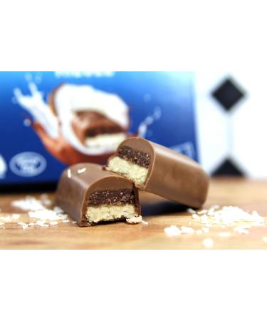 Frankonia No Sugar Added Chocolate-Coconut Bar 100g - Pack of 4 | Healthy Snack for International Shipping - Buy Online on GoSupps.com