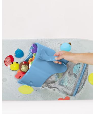 Skip Hop Moby Scoop & Splash Blue Bath Toy Storage - Discontinued Model - Buy Online on GoSupps.com